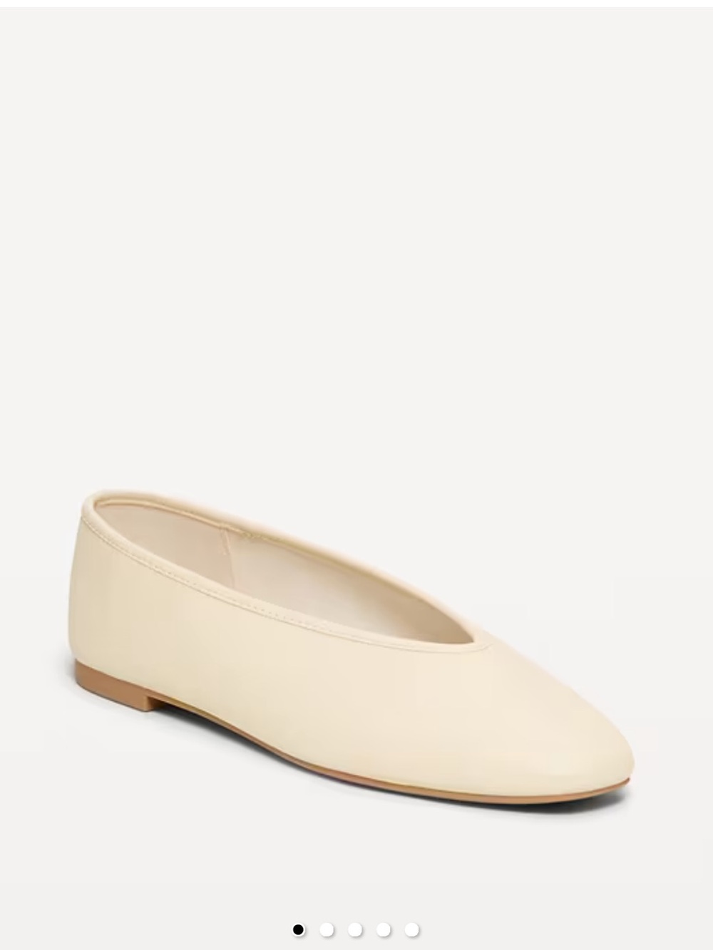 🆕NWT Butter Yellow V-Cut Ballet Flats 🧈